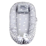 coussin cocon réducteur de lit bébé Modèle Gris Démo