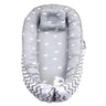 coussin cocon réducteur de lit bébé Modèle Gris Démo