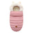 Chancelière Bébé Hiver Imperméable en Coton Couleur Rose