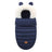 Chancelière Bébé Hiver Imperméable Bleu Marine 