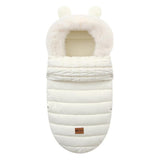 Chancelière Bébé Hiver Imperméable Blanche
