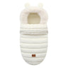 Chancelière Bébé Hiver Imperméable Blanche