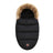 Chancelière cocon bébé en flanelle confortable Noire