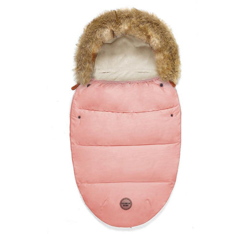 Chancelière cocon bébé en flanelle confortable Rose
