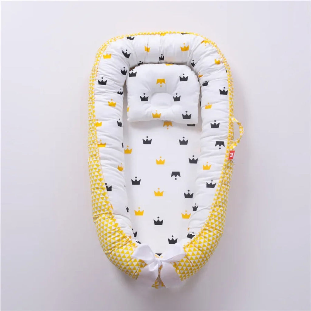 tour de lit - réducteur de lit bébé couleur Jaune