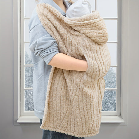 Couverture Porte bébé vu de profil