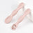 Cuillère apprentissage bébé souple en silicone ROse 