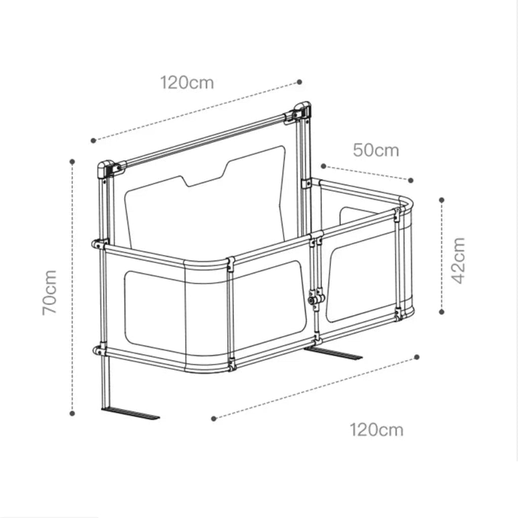 Dimensions du lit cododo 