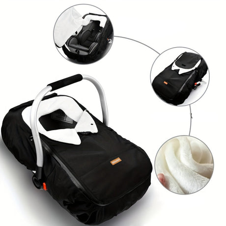 Doublure en polaire de la housse de siège auto imperméable