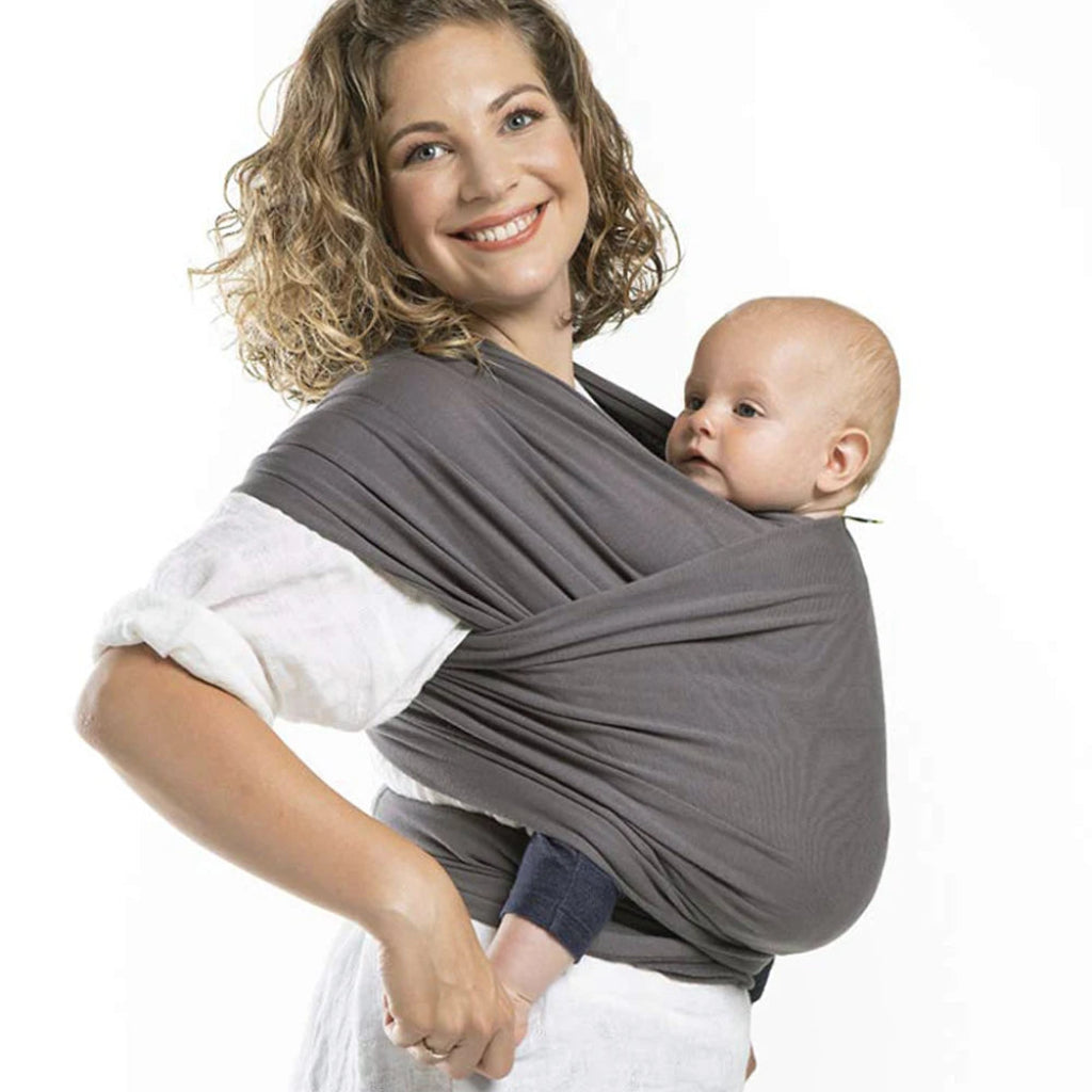 Echarpe de portage ergonomique physiologique modele Gris