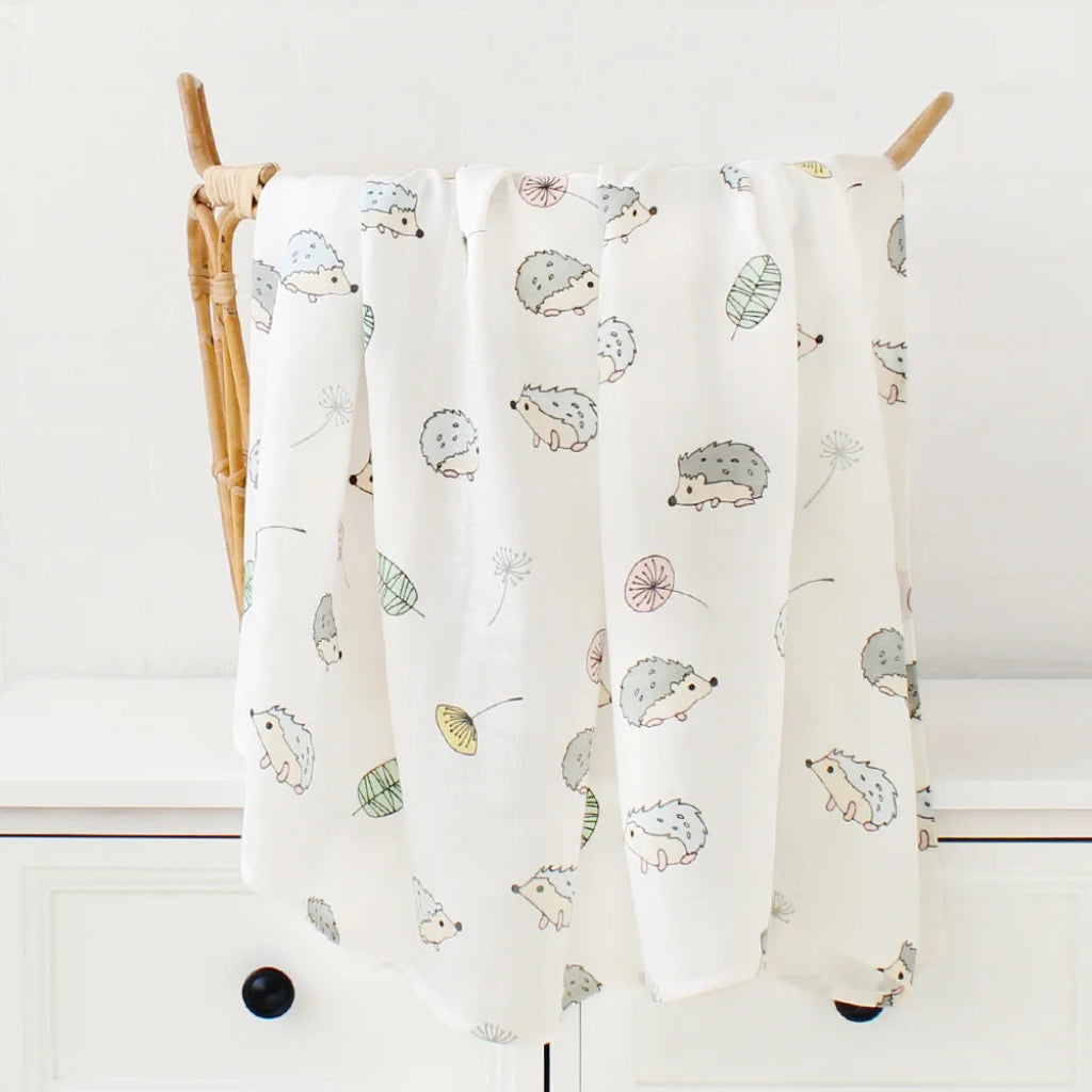 Lange bébé Couverture emmaillotage hérisson
