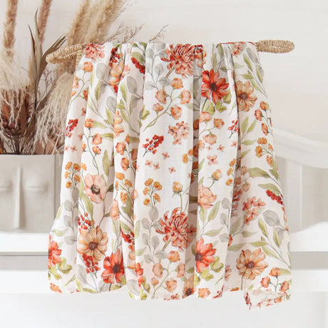 Lange bébé Couverture emmaillotage Fleur 