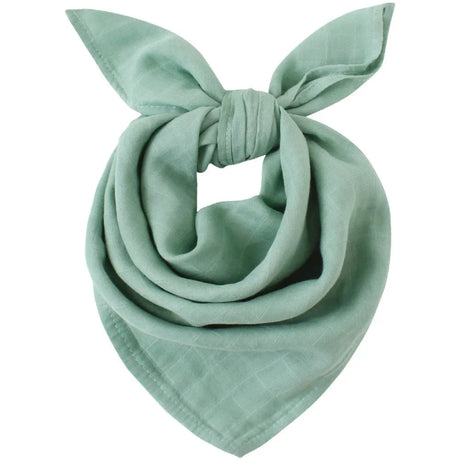 Lange bébé gaze de coton bavoir Vert d'eau