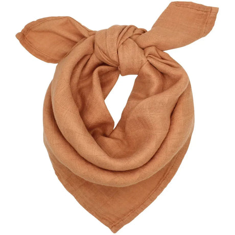 Lange bébé gaze de coton bavoir Terracota