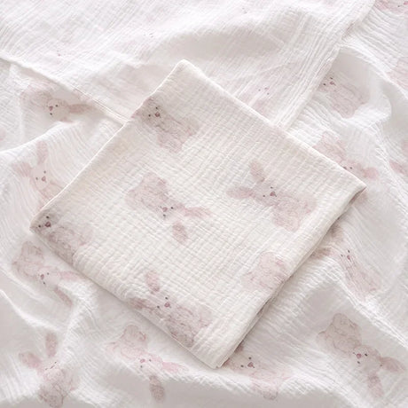 Lange bébé ultra léger 100x100cm Modèle Lapin