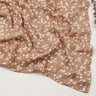 Lange bébé 120*110cm Modèle MArron à pois