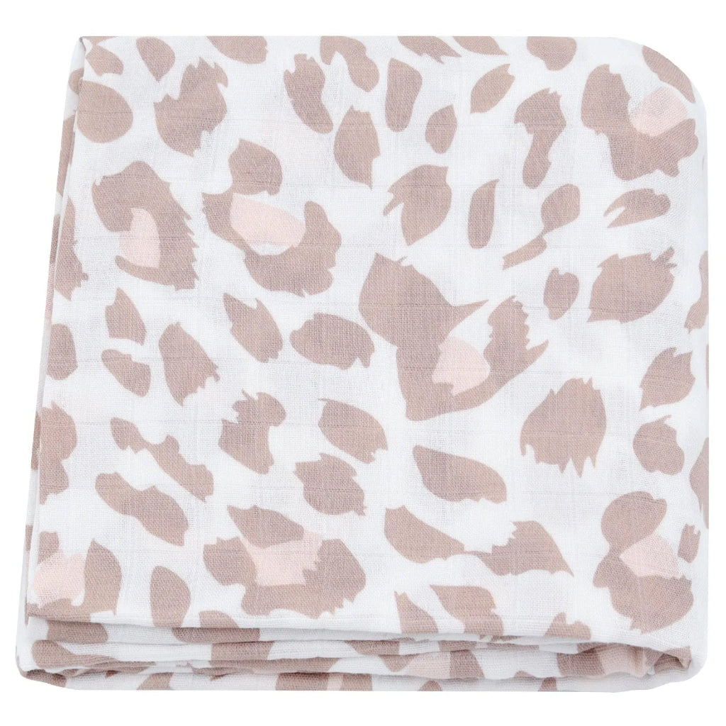 Maxi Lange bébé 120x120cm Modèle panthère
