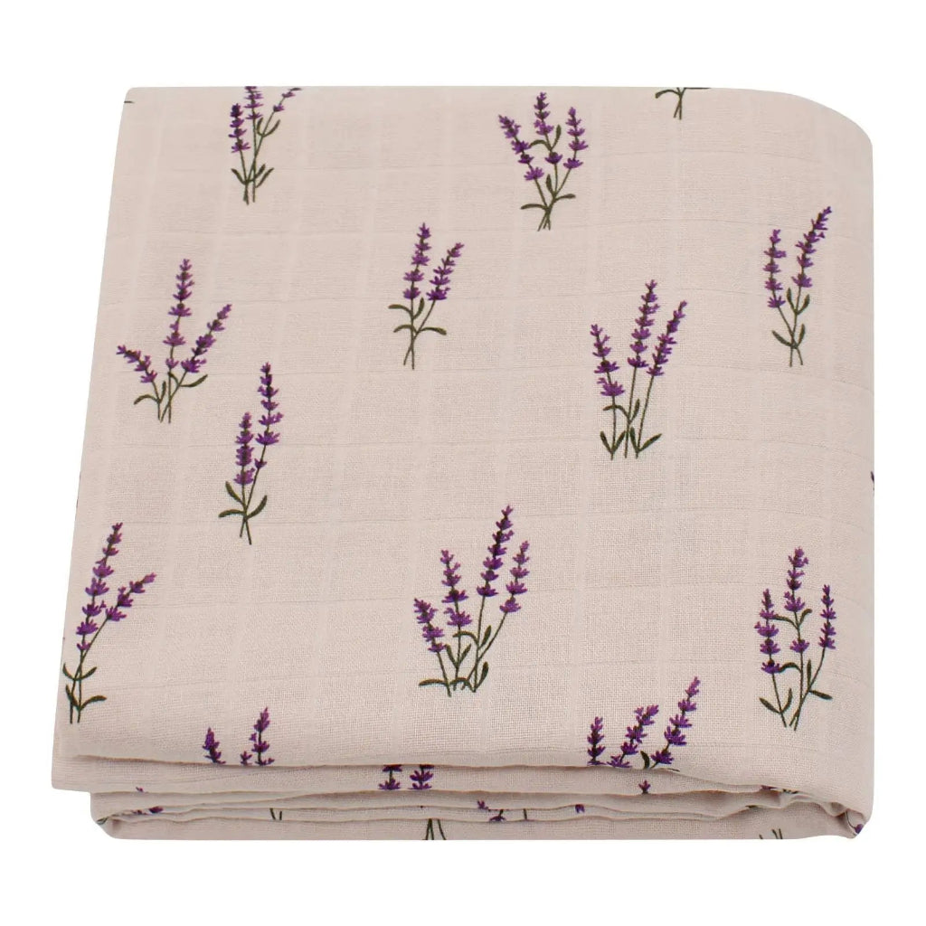 Maxi Lange bébé 120x120cm Modèle lavande
