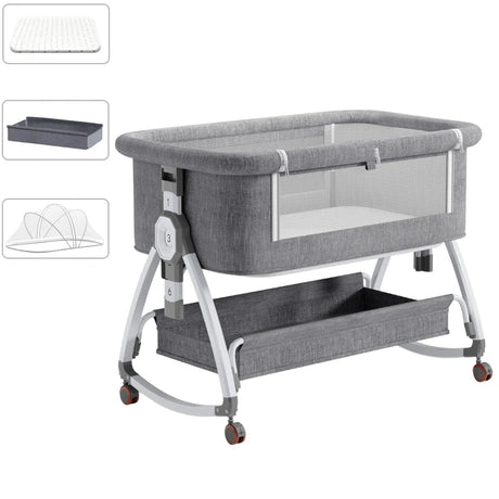 Lit cododo berceau cododo Gris