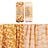 Lot de 2 Maxi Langes bébé  Teinte Marron