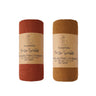 Lot de 2 Maxi Langes bébé  Uni Marron et terracotta