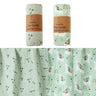 Lot de 2 Maxi Langes bébé uni Vert d'eau