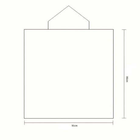 Mesures dimension de la couverture porte bébé