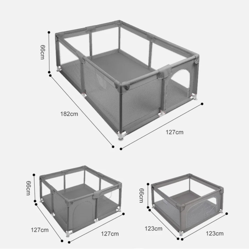 Parc De Jeu Bébé Barrière Sécurisée – Dimensions global