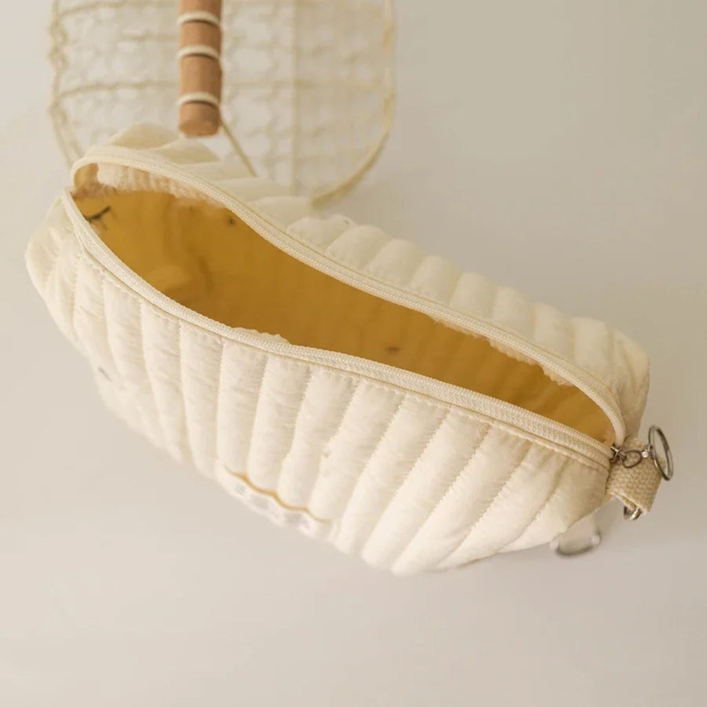 Pochette à langer nomade ouverte