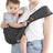 Porte bébé hanche Porte bébé sur le côté Gris