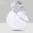Porte bébé hanche Portage hamac Blanc et Gris