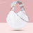 Porte bébé hanche Portage hamac Blanc et Rose