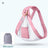 Porte bebe evolutif Porte bebe allaitement en filet respirant Rose