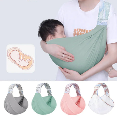 Porte bébé hanche portage en position hamac