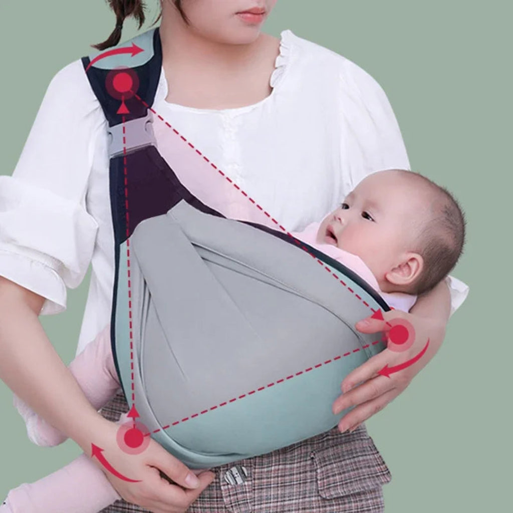 Porte bébé Hanche Portage position hamac 