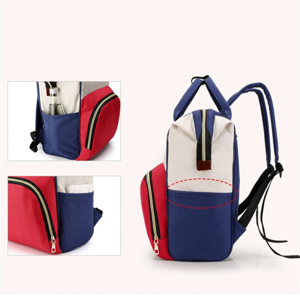 Sac à dos à langer  Zoom sur les détails