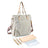 Le sac à langer chic avec compartiment de rangement greige