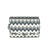 Tapis a langer nomade pliable compacte et impermeable imprime geometrique