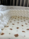 Tresse de lit  Blanc