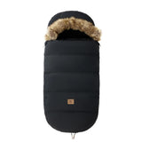 Chancelière poussette chaude pour hiver Noir