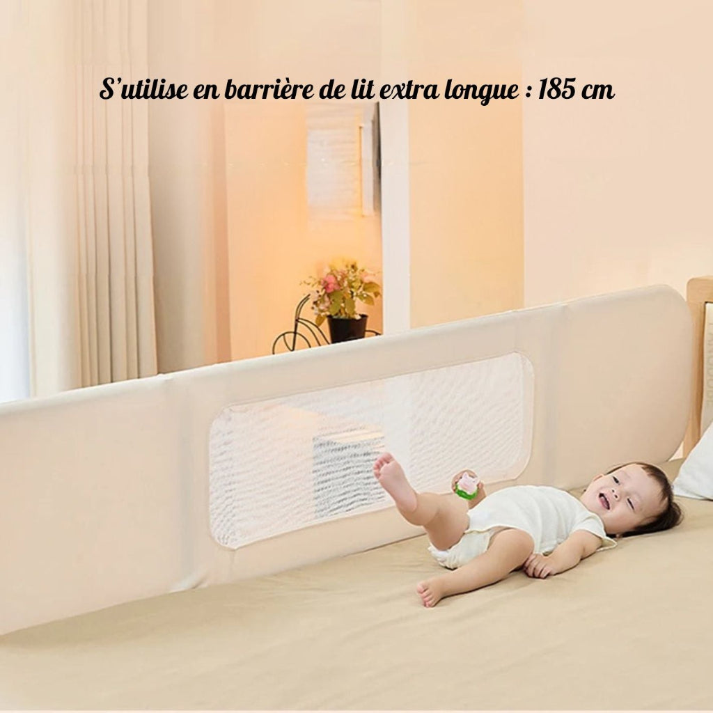 cododo bébé barrière de lit extra longue