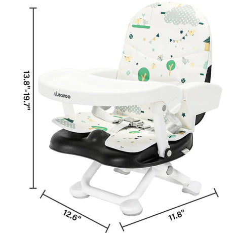  Dimensions Chaise haute bébé évolutive et transportable