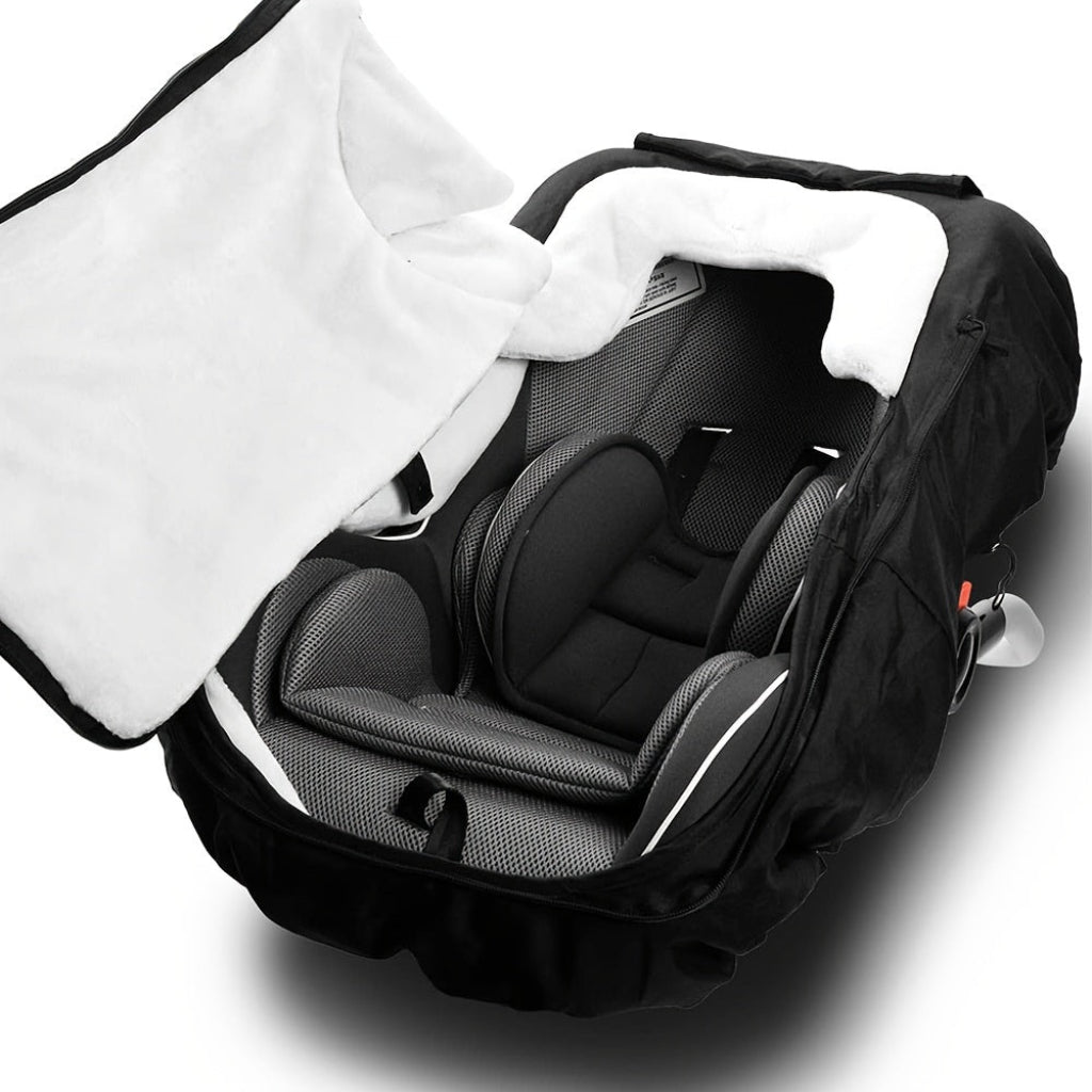 Ouverture de la Housse siège auto imperméable polaire 