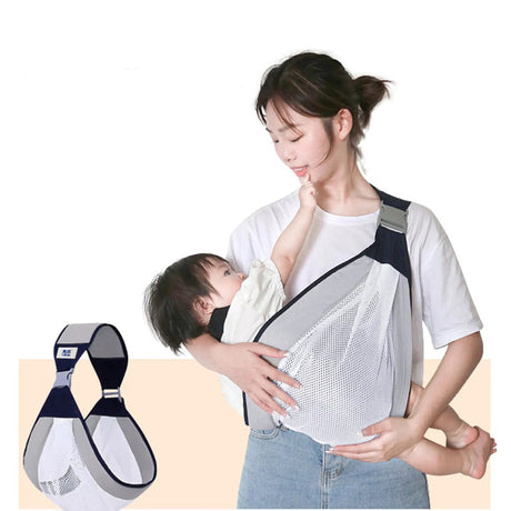 porte bébé hanche Portage en position hamac