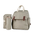 sac a langer avec tapis et pochette isotherme Beige