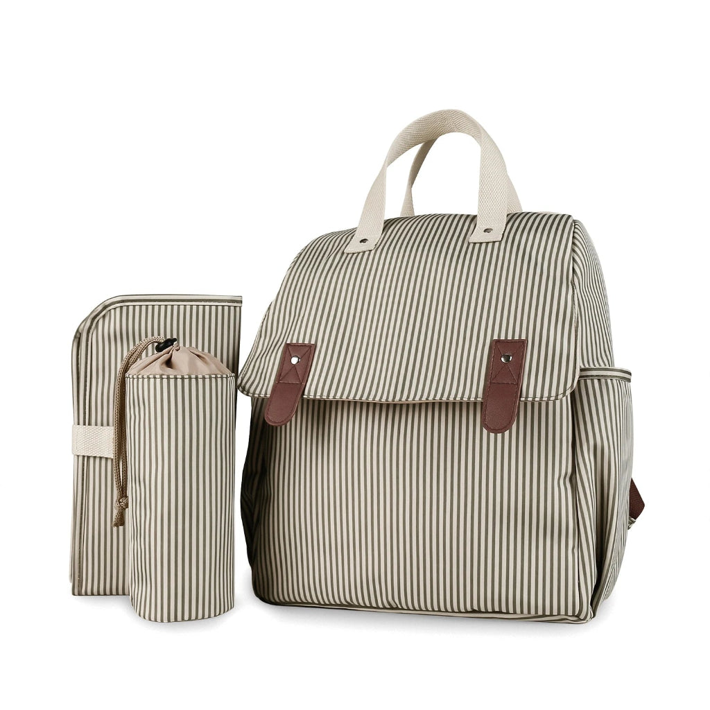 sac a langer avec tapis et pochette isotherme Beige