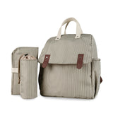 sac a langer avec tapis et pochette isotherme Beige