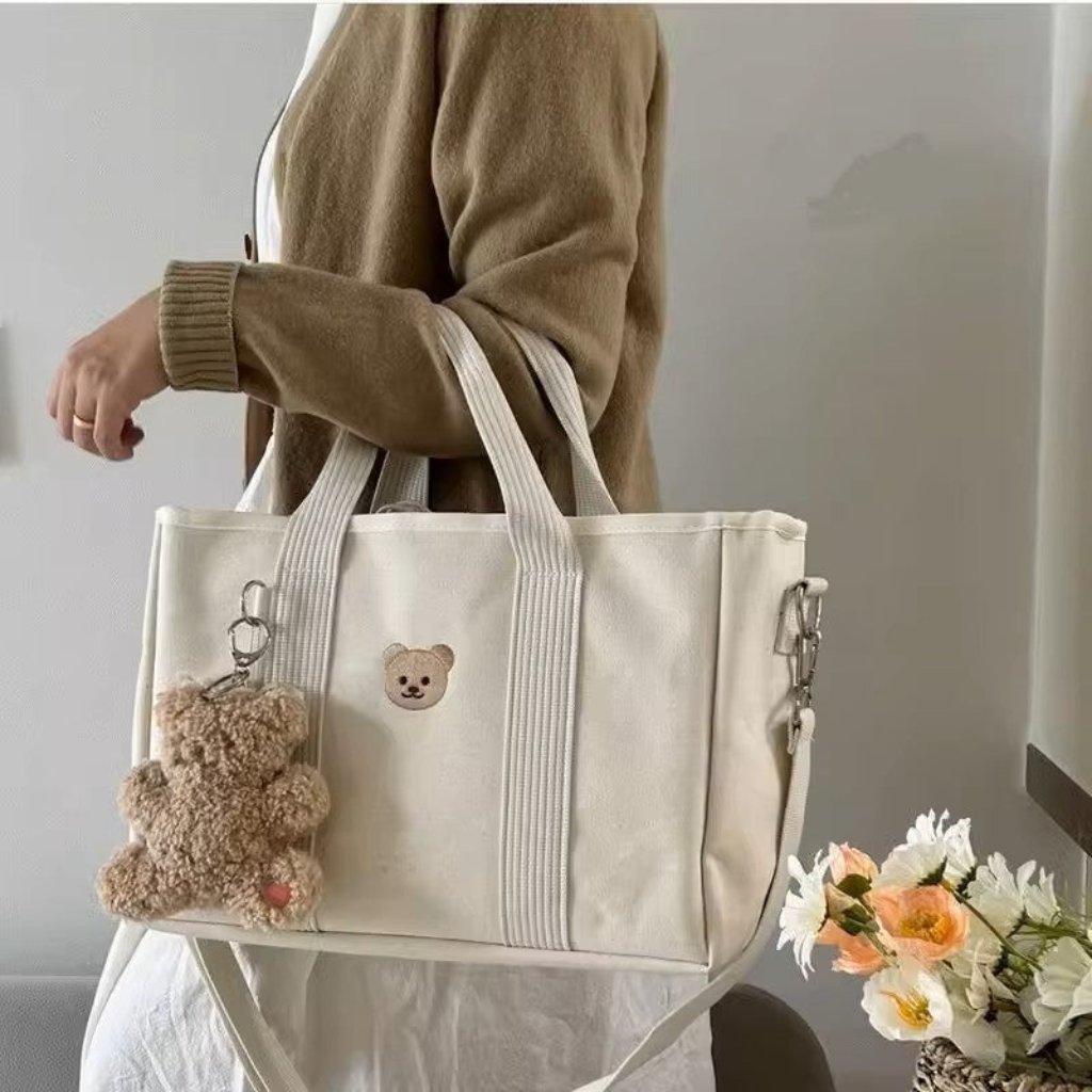 sac à langer en toile avec cordon ajustable Porté bras