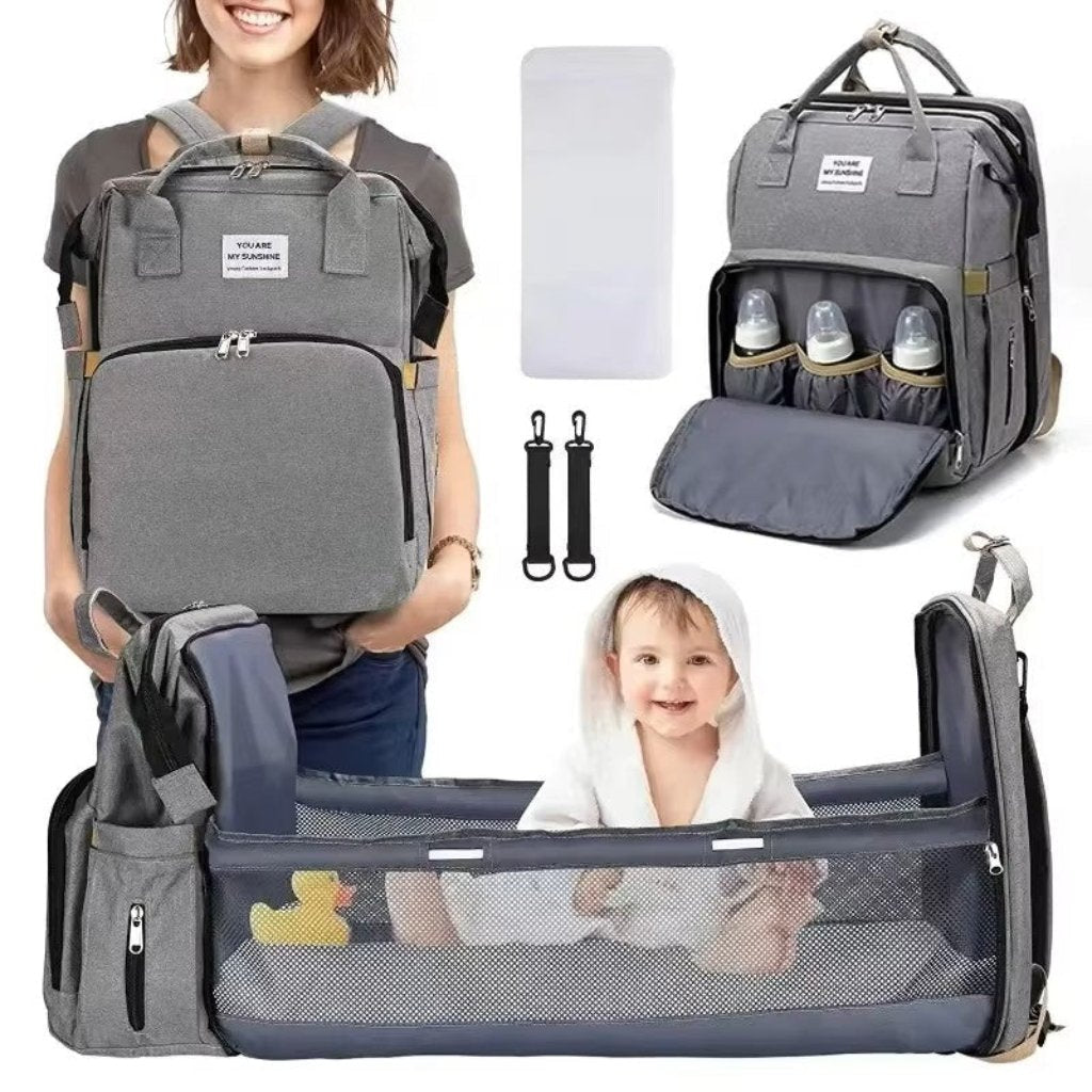 Sac à dos à langer lit nomade intégré Présentation du produit