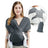 porte bébé confort sans nœud Gris
